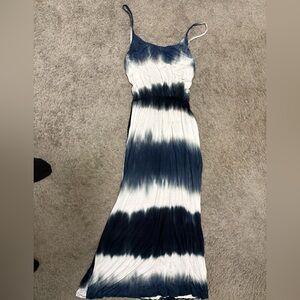 Olivia Rae Navy and White Dress